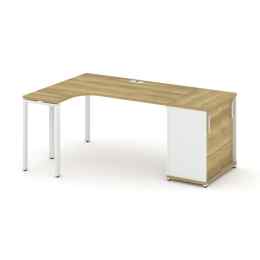 Стол эргономичный Concept CN.SA-217 Металл белый